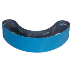 4″ × 90″ NorZon Plus R823 Narrow Belt 120 Grit Zirconia Alumina - Americas Industrial Supply