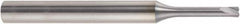 Niagara Cutter - 5/16", 2 Flute, Single End, Solid Carbide, 0.0373" Corner Radius End Mill - 4" OAL, 0° Helix, 0.41mm LOC - Americas Industrial Supply