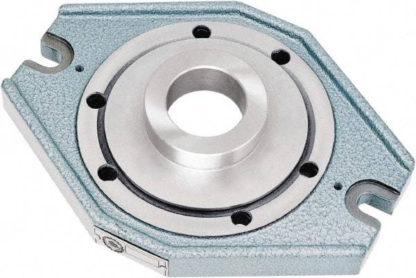 Bison - Adapter Back Plate for 6" Diam Self Centering Lathe Chucks - Plain Back Mount - Americas Industrial Supply