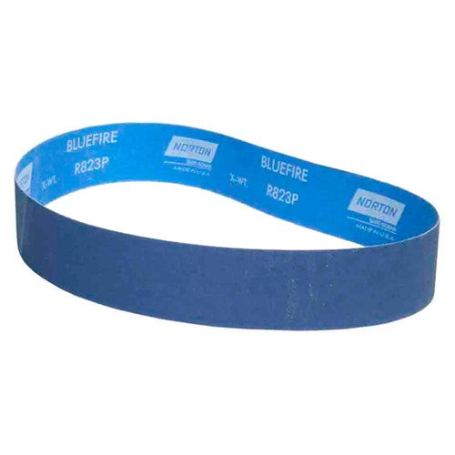 2″ × 36″ NorZon Plus R823 Narrow Belt 120 Grit Zirconia Alumina - Americas Industrial Supply