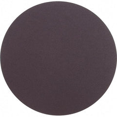 Superior Abrasives - 12" Diam, 100 Grit Aluminum Oxide Adhesive PSA Disc - Fine Grade, Brown, Cloth Backing, Flexible - Americas Industrial Supply