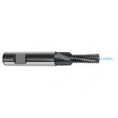 M6 x 1.0 3FL Carbide Thread Mill Tap-Coolant Thru-TiCN - Americas Industrial Supply