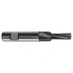 M8 x 1.0 3FL Carbide Thread Mill Tap-Coolant Thru-TiCN - Americas Industrial Supply