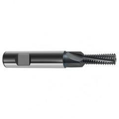 M5 x 0.5 3FL Carbide Thread Mill Tap-Coolant Thru-TiCN - Americas Industrial Supply