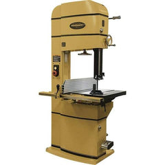 Powermatic - 20" Throat Capacity, Step Pulley Vertical Bandsaw - 2,300/4,400 SFPM, 5 hp, Three Phase - Americas Industrial Supply