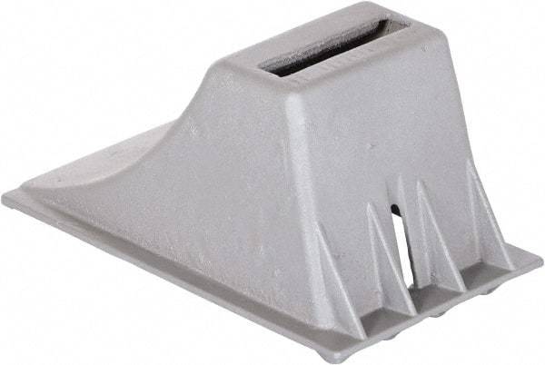 Vestil - 8-1/2" Wide x 8-1/2" High x 15-1/4" Deep, Steel Wheel Chock - Americas Industrial Supply
