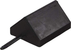 Vestil - 15-1/8" Wide x 4-7/8" High x 7-3/8" Deep, Rubber Wheel Chock - Americas Industrial Supply