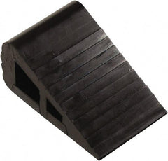 Vestil - 4" Wide x 3" High x 6-1/2" Deep, Rubber Wheel Chock - Americas Industrial Supply