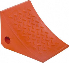 Vestil - 7" Wide x 6" High x 8" Deep, Urethane Wheel Chock - Americas Industrial Supply