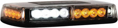 Buyers Products - Variable Flash Rate, Magnetic or Permanent Mount Emergency LED Lightbar Assembly - Powered by DC, Amber & Clear - Americas Industrial Supply