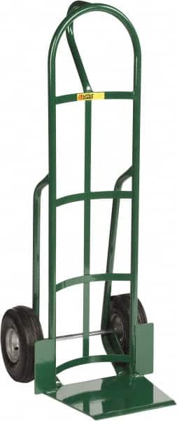 Little Giant - 800 Lb Capacity 49" OAH Hand Truck - 13-1/2 x 16" Base Plate, Loop Handle, Steel, Pneumatic Wheels - Americas Industrial Supply