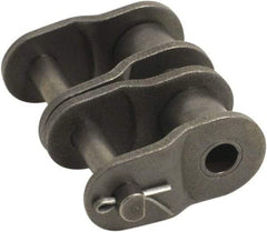 Tritan - 1-1/4" Pitch, ANSI 100-2, Double Strand Roller Chain Offset Link - For Use with Double Strand Chain - Americas Industrial Supply
