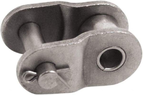 Tritan - 1/4" Pitch, ANSI 25, Roller Chain Offset Link - For Use with Single Strand Chain - Americas Industrial Supply