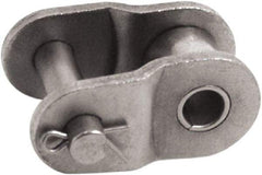 Tritan - 1/2" Pitch, ANSI 41, Roller Chain Offset Link - For Use with Single Strand Chain - Americas Industrial Supply
