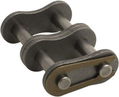 Tritan - 1-1/4" Pitch, ANSI 100-2, Double Strand Roller Chain Connecting Link - For Use with Double Strand Chain - Americas Industrial Supply
