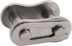 Tritan - 1" Pitch, ANSI 80, Roller Chain Connecting Link - For Use with Single Strand Chain - Americas Industrial Supply