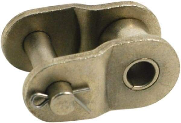 Tritan - 1" Pitch, ANSI 80, Roller Chain Offset Link - For Use with Single Strand Chain - Americas Industrial Supply