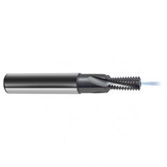 7/16-14 4FL Carbide Thread Mill-Coolant Thru-TiCN - Americas Industrial Supply