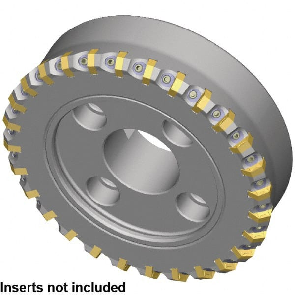 Kennametal - 4" Cut Diam, 1-1/4" Arbor Hole Diam, Indexable Square-Shoulder Face Mill - Americas Industrial Supply