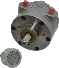 Gast - 1-1/2 hp Reversible Face Air Actuated Motor - 3,000 Max RPM, 1.12" Shaft Length, 5.81" OAL, 1/2" Shaft Diam - Americas Industrial Supply