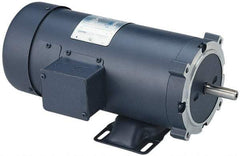 Leeson - 1 Max hp, 3,450 Max RPM, Electric AC DC Motor - 115, 208, 230 V Input, Single Phase, 56 Frame - Americas Industrial Supply