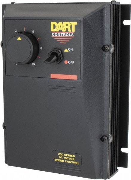 Dart Controls - 2 Max hp, 30 Max RPM, Electric AC DC Motor - 120, 240 V Input - Americas Industrial Supply