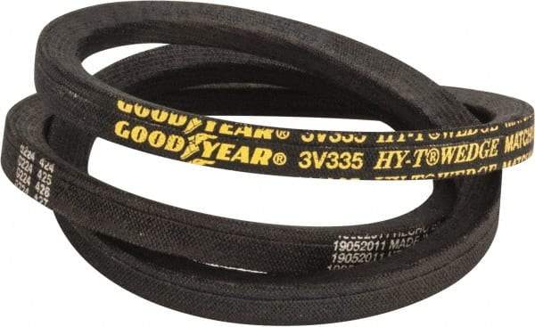 Continental ContiTech - Section 3V, 34" Outside Length, V-Belt - Fiber Reinforced Wingprene Rubber, HY-T Wedge MatchmakerEnvelope, No. 3V335 - Americas Industrial Supply