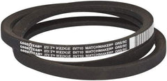 Continental ContiTech - Section 5V, 71" Outside Length, V-Belt - Fiber Reinforced Wingprene Rubber, HY-T Wedge MatchmakerEnvelope, No. 5V710 - Americas Industrial Supply