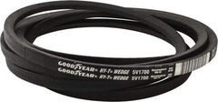 Continental ContiTech - Section 5V, 170" Outside Length, V-Belt - Fiber Reinforced Wingprene Rubber, HY-T Wedge MatchmakerEnvelope, No. 5V1700 - Americas Industrial Supply