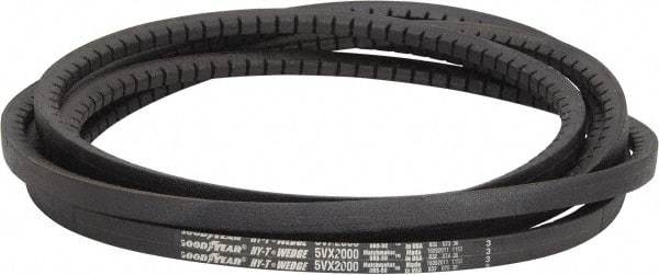 Continental ContiTech - Section 5VX, 200" Outside Length, V-Belt - Fiber Reinforced Wingprene Rubber, HY-T Wedge Matchmaker Cogged, No. 5VX2000 - Americas Industrial Supply