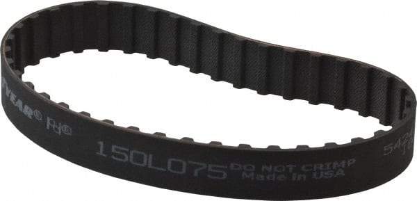 Continental ContiTech - Section L, 3/4" Wide, Timing Belt - Helanca Weave Stretch Nylon, L Series Belts Positive Drive, No. 150L - Americas Industrial Supply