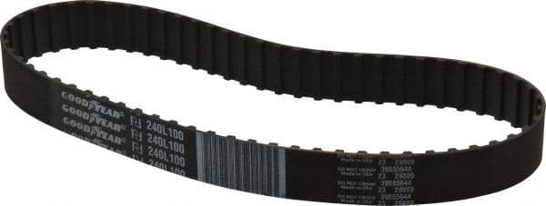 Continental ContiTech - Section L, 1" Wide, Timing Belt - Helanca Weave Stretch Nylon, L Series Belts Positive Drive, No. 240L - Americas Industrial Supply