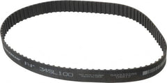 Continental ContiTech - Section L, 1" Wide, Timing Belt - Helanca Weave Stretch Nylon, L Series Belts Positive Drive, No. 345L - Americas Industrial Supply