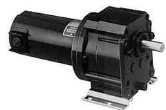 Leeson - 16.5:1 Gear Ratio, Gearmotor - 24E Frame, 27 Torque, 0.05 hp - Americas Industrial Supply