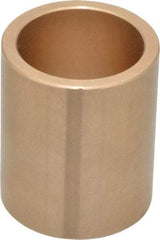 Made in USA - 1" Inside x 1-1/4" Outside Diam, Cast Bronze Sleeve Bearing - 1-1/2" OAL - Americas Industrial Supply