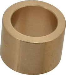 Made in USA - 1" Inside x 1-3/8" Outside Diam, Cast Bronze Sleeve Bearing - 1" OAL - Americas Industrial Supply