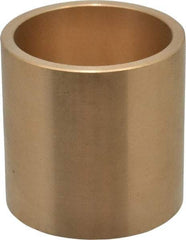 Made in USA - 1-1/2" Inside x 1-3/4" Outside Diam, Cast Bronze Sleeve Bearing - 1-3/4" OAL - Americas Industrial Supply