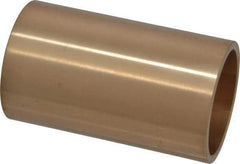 Made in USA - 1-1/2" Inside x 1-3/4" Outside Diam, Cast Bronze Sleeve Bearing - 3" OAL - Americas Industrial Supply