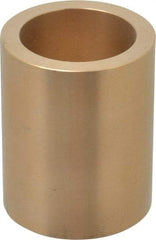 Made in USA - 1-1/2" Inside x 2" Outside Diam, Cast Bronze Sleeve Bearing - 2-1/2" OAL - Americas Industrial Supply