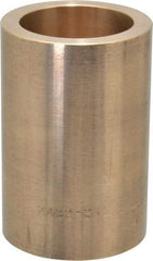 Made in USA - 1-1/2" Inside x 2" Outside Diam, Cast Bronze Sleeve Bearing - 3" OAL - Americas Industrial Supply