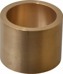 Made in USA - 2" Inside x 2-1/2" Outside Diam, Cast Bronze Sleeve Bearing - 2" OAL - Americas Industrial Supply