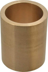 Made in USA - 2" Inside x 2-1/2" Outside Diam, Cast Bronze Sleeve Bearing - 3" OAL - Americas Industrial Supply