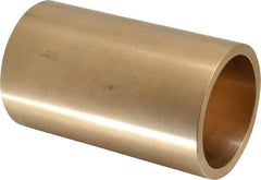 Made in USA - 2-1/2" Inside x 3" Outside Diam, Cast Bronze Sleeve Bearing - 5" OAL - Americas Industrial Supply