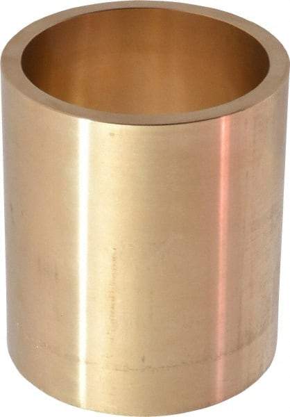 Made in USA - 3" Inside x 3-1/2" Outside Diam, Cast Bronze Sleeve Bearing - 4" OAL - Americas Industrial Supply