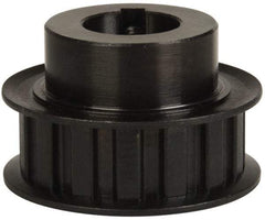 Power Drive - 15 Tooth, 3/4" Inside x 1.76" Outside Diam, Timing Belt Pulley - 1/2" Belt Width, 1.79" Pitch Diam, Steel & Cast Iron - Americas Industrial Supply