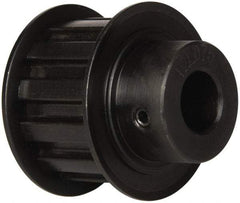 Power Drive - 12 Tooth, 1/2" Inside x 1.402" Outside Diam, Timing Belt Pulley - 3/4" Belt Width, 1.432" Pitch Diam, Steel & Cast Iron - Americas Industrial Supply