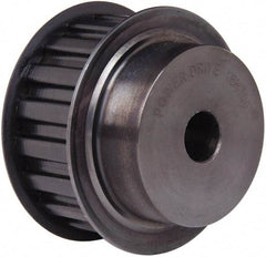 Power Drive - 18 Tooth, 5/8" Inside x 2.811" Outside Diam, Timing Belt Pulley - 3/4, 1" Belt Width, 2.865" Pitch Diam, Steel & Cast Iron - Americas Industrial Supply