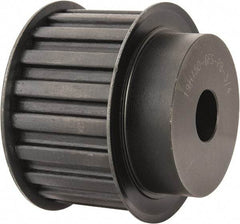 Power Drive - 19 Tooth, 3/4" Inside x 2.97" Outside Diam, Timing Belt Pulley - 1-1/2" Belt Width, 3.024" Pitch Diam, Steel & Cast Iron - Americas Industrial Supply