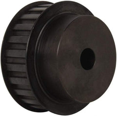 Power Drive - 24 Tooth, 3/4" Inside x 3.766" Outside Diam, Timing Belt Pulley - 3/4, 1" Belt Width, 3.82" Pitch Diam, Steel & Cast Iron - Americas Industrial Supply