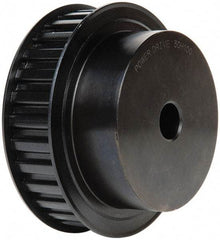 Power Drive - 30 Tooth, 3/4" Inside x 4.721" Outside Diam, Timing Belt Pulley - 3/4, 1" Belt Width, 4.775" Pitch Diam, Steel & Cast Iron - Americas Industrial Supply